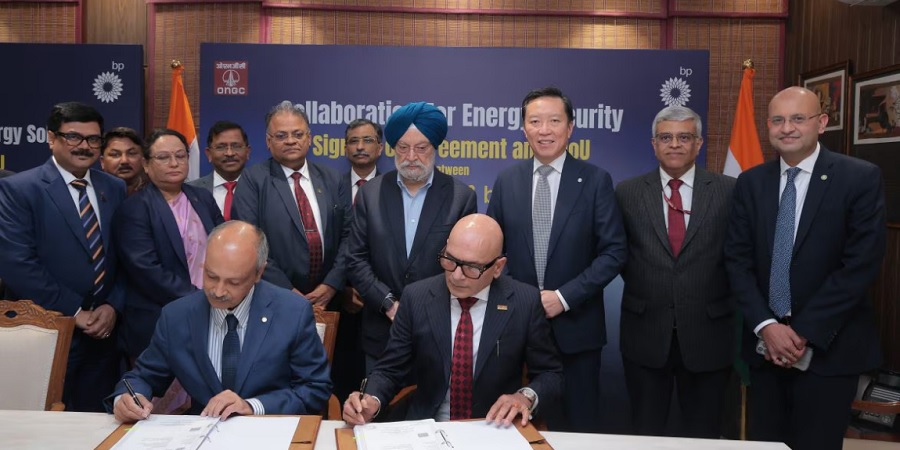 ONGC and bp sign contract to enhance production from Mumbai High