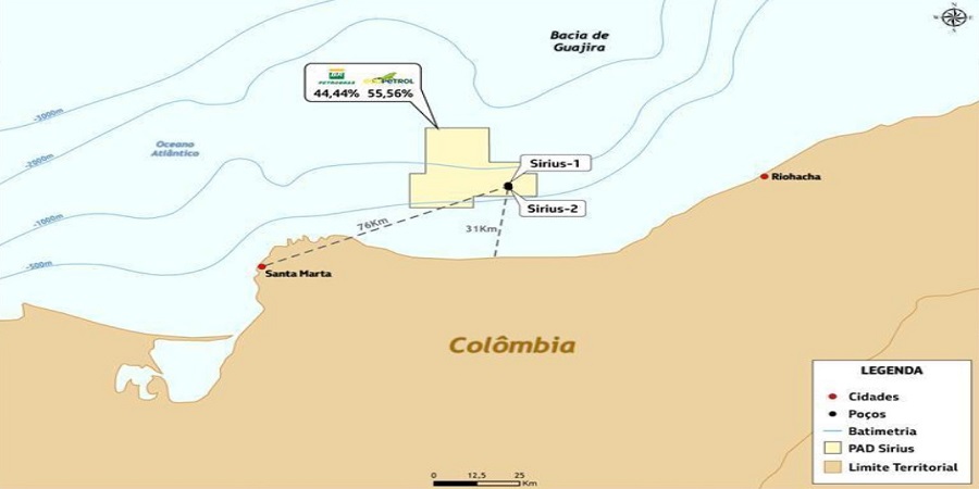 Petrobras announces test in Colombia