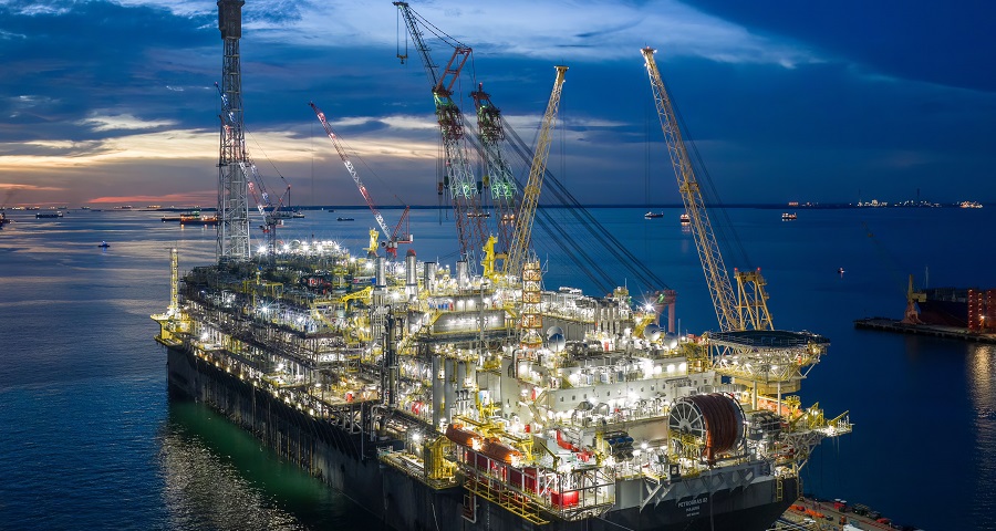 Petrobras and Seatrium christen and launch P-80 and P-82 platforms for Búzios field