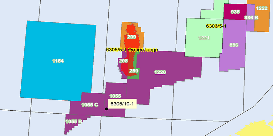 Dry well in the Norwegian Sea (6305/10-1)