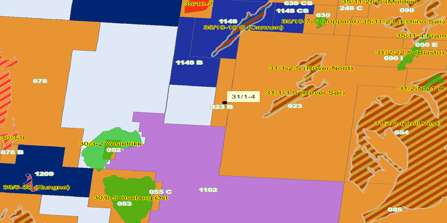 Oil and gas discovery in the North Sea