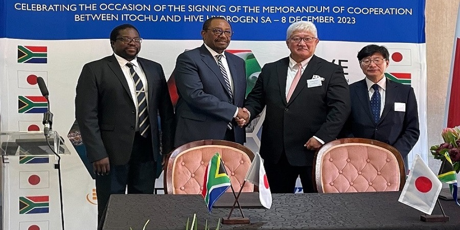 ITOCHU and Hive to collaborate on green ammonia project in South Africa