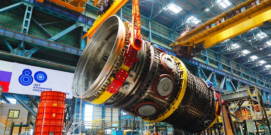 Mechanical Engineering Division of Rosatom have manufactured the main equipment for the innovative reactor BREST-OD-300