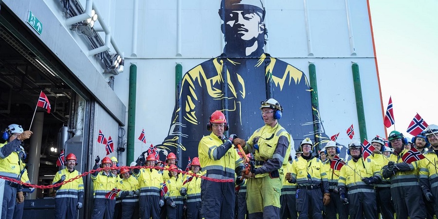Johan Castberg officially opened