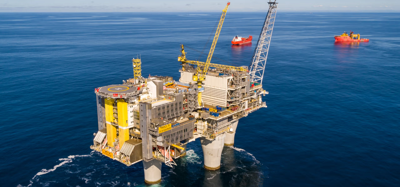 Equinor increases gas production in the North Sea as part of the Troll project