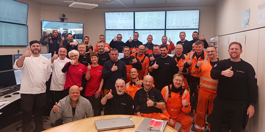 The Tyra field is back at full operation