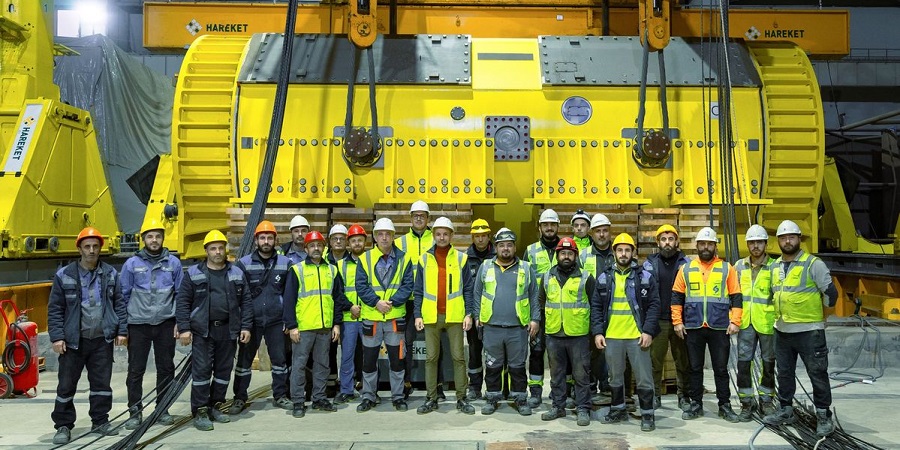 Turbine generator stator Installed at Akkuyu NPP Unit 2