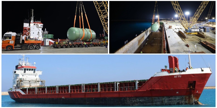 Reactor pressure vessel for Unit 1 is delivered to El-Dabaa NPP construction site in Egypt