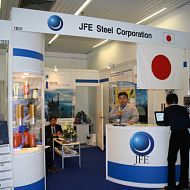 14-ая международная выставка НЕФТЕГАЗ 2012, стенд "JFE Steel Corporation"