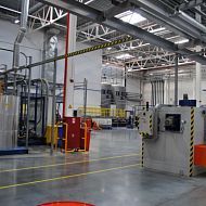 Зона смешивания и контрольная комната, 3 порционных блендера 