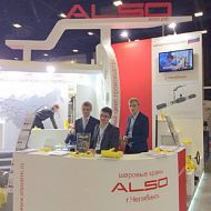 РОС-ГАЗ-ЭКСПО 2015. XIX международная специализированная выставка газовой промышленности и технических средств для газового хозяйства. 6-9 октября 2015 г. Стенд Шаровые краны ALSO