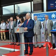 Г.Шмаль на Открытии выставки "НЕФТЬ и ГАЗ"/MIOGE 2013