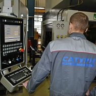 Рыбинск - Сатурн Газовые турбины, закладка камня 19.03.2013