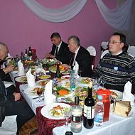 банкет в ДК Металлурга г.Выкса по случаю открытия МКС 5000