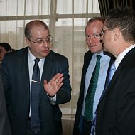 Л.Соркин, глава Honyewell Россия, К.Ленихан, Фонд Сколково