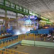 Пуск первого сляба